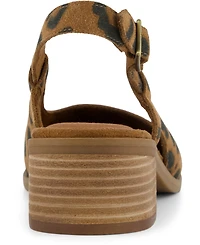 Toms Women's Jaclyn Block Heel Slingback Sandals