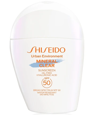 Shiseido Urban Environment Mineral Clear Sunscreen Spf 50
