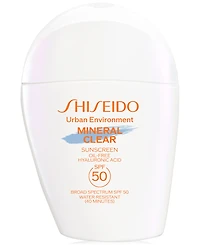 Shiseido Urban Environment Mineral Clear Sunscreen Spf 50