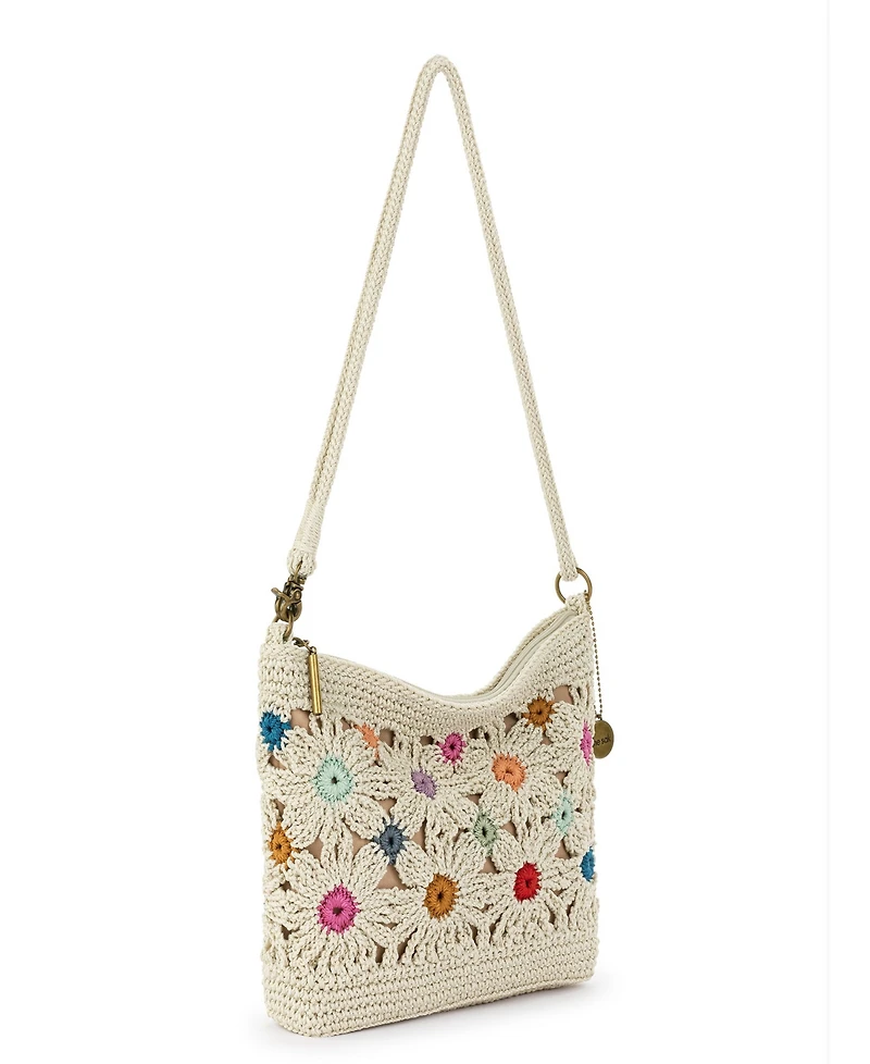 The Sak Lumi Crochet Convertible Crossbody Bag