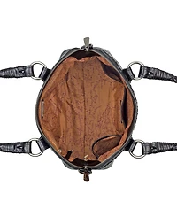 Patricia Nash Woven Augusta Medium Satchel Bag