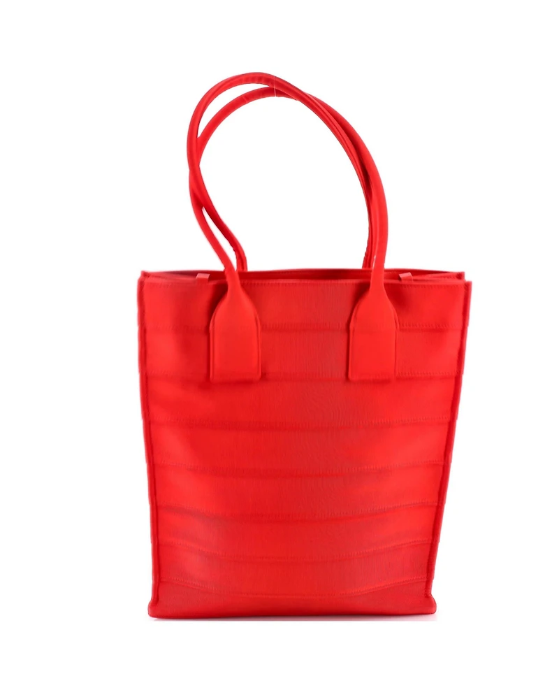 Pre-Owned Salvatore Ferragamo Tall Logo Tote Nylon