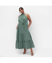City Chic Plus Kiana Maxi Dress