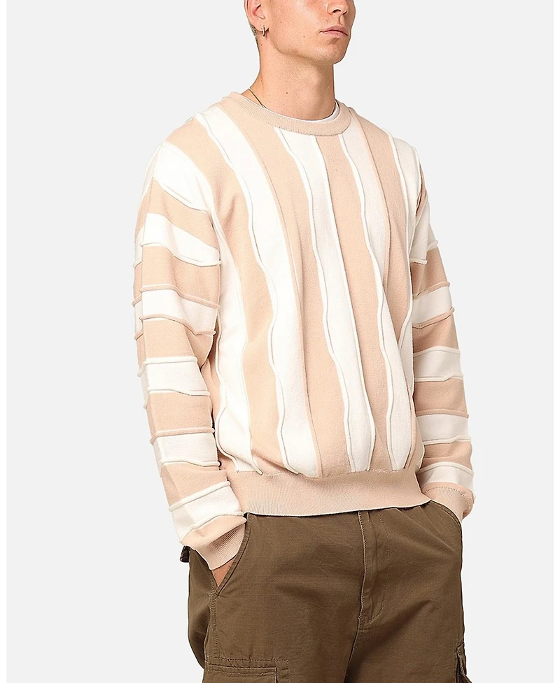 Xxiii Men's Wavy Slouch Sweater