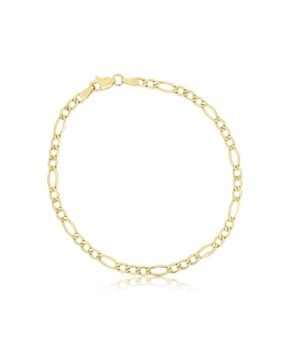 The Lovery Figaro Chain Bracelet 3.5 millimeters 8 inches