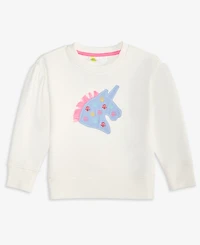 Epic Threads Girls Toddler 2T-4T Unicorn Applique Detail Sweatshirt, Macy's Exclusive