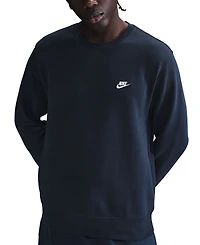 Nike Men's Pullover Fleece Crewneck Logo Sweatshirt