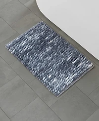 French Connection Space Dye Chunky Chenille Bath Rug