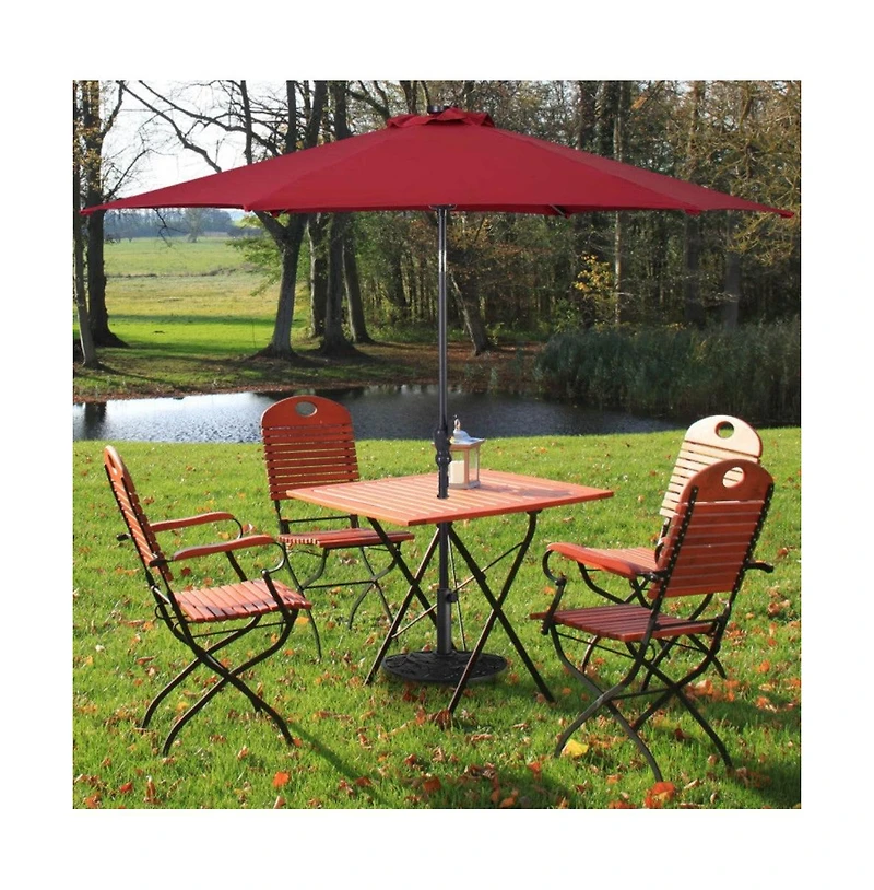 20 inch Outdoor Patio Half Round Umbrella Base