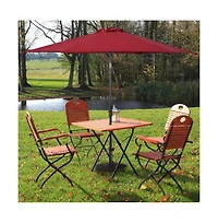 20 inch Outdoor Patio Half Round Umbrella Base