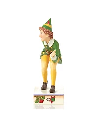 Jim Shore Buddy Elf in Crouching Pose Figurine