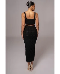 Jluxlabel Women's Morgan Knit Maxi Skirt