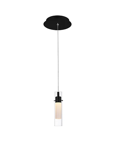 Cwi Lighting 10.5" Metal Olinda Led Integrated Mini Pendant
