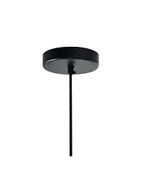 Cwi Lighting 14" Metal Glass 4 Light Down Pendant