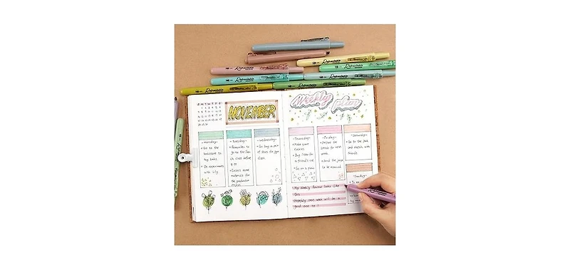 Writech Neutral Retractable Highlighters - 12CT