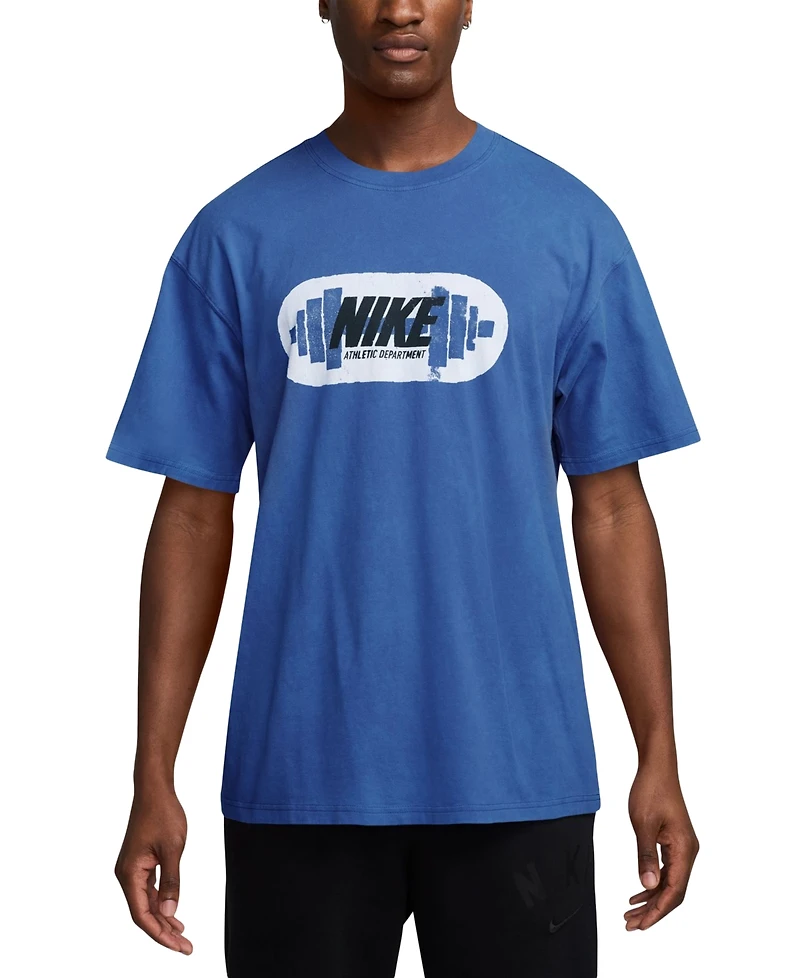 Nike Men's Max90 Relaxed Fit Short Sleeve Logo Graphic Training T-Shirt