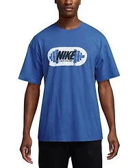 Nike Men's Max90 Relaxed Fit Short Sleeve Logo Graphic Training T-Shirt