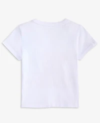 With Jules Big Girls Teddy Bear Graphic Cotton T-Shirt