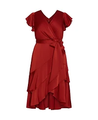City Chic Plus Flirty Jen Maxi Dress