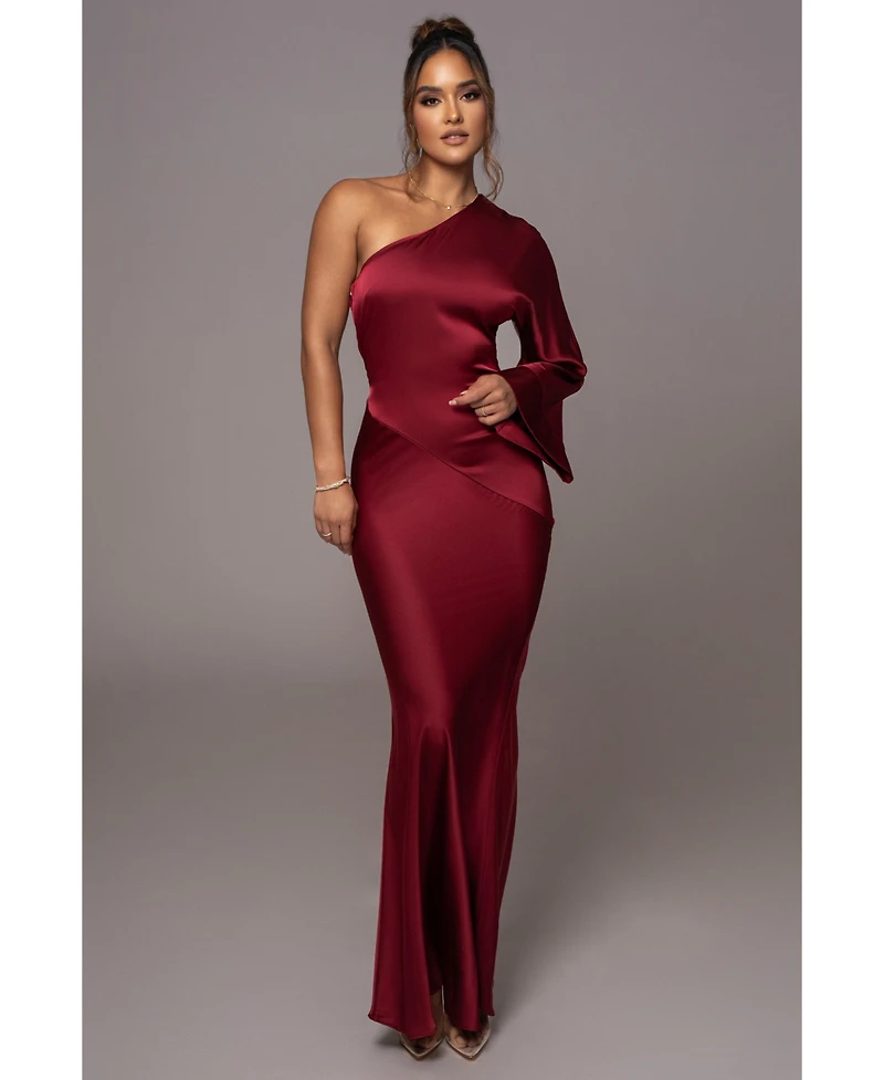 Jluxlabel Women's Femme Drape Maxi Dress