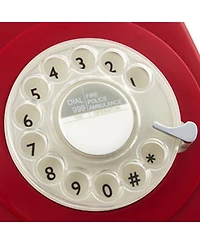 Gpo Retro GPO746RRD 746 Desktop Rotary Dial Telephone - Red