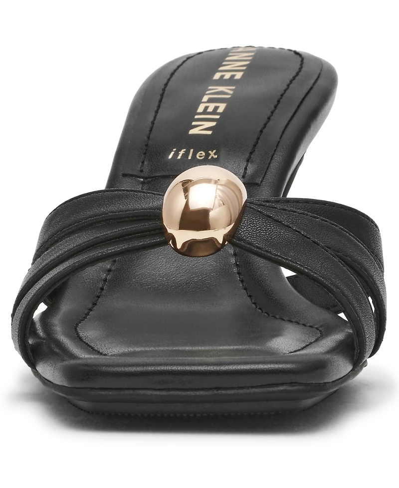 Anne Klein Women's Jonelle Slip On Dress Sandals