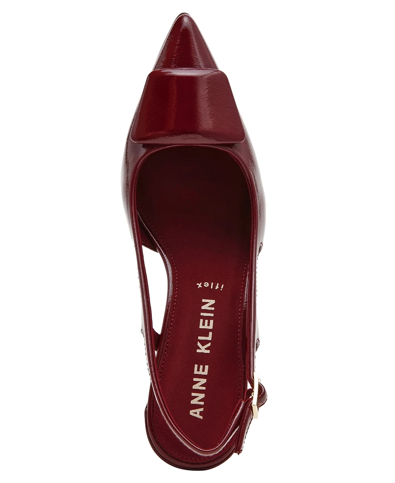 Anne Klein Women's Renetta Slingback Block Heel Pumps