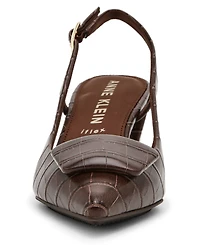 Anne Klein Women's Renetta Slingback Block Heel Pumps