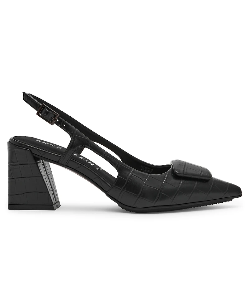Anne Klein Women's Renetta Slingback Block Heel Pumps