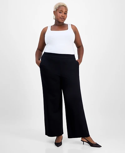 I.n.c. International Concepts Plus High-Rise Pull-On Pants, Macy's Exclusive