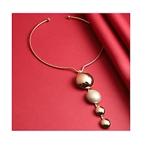 Sohi Circular Drop Necklace