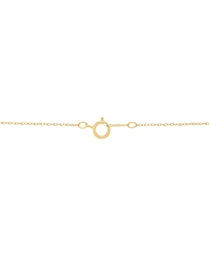 Honora Ming Pearl (11mm) & Diamond (1/4 ct. t.w.) Swirl 18" Pendant Necklace in 14k Gold