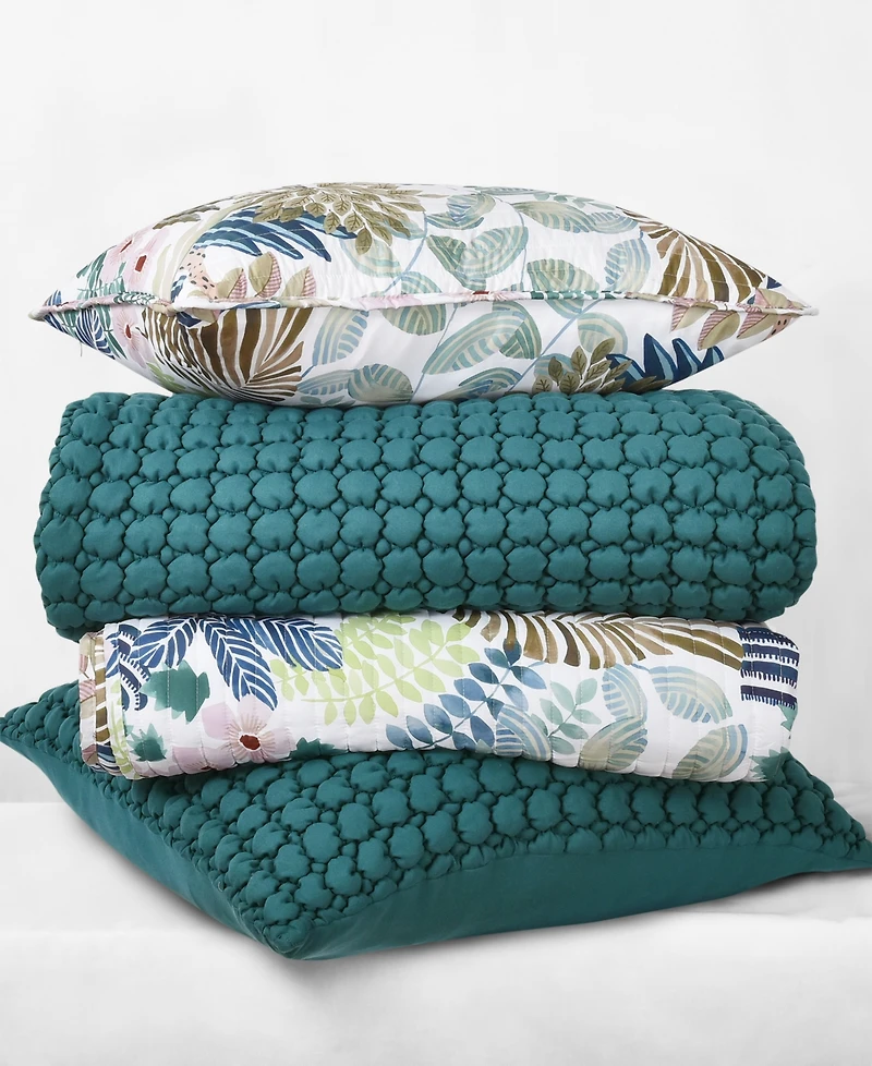 J by Queen Bold Cloud Puff 3-Pc. Quilt Set, Full/Queen