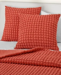 J by Queen Bold Cloud Puff Quilted Sham, European
