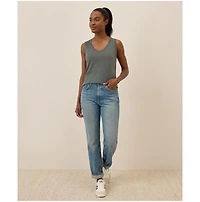 Pact Women's Organic Cotton Softspun V-Neck Tank