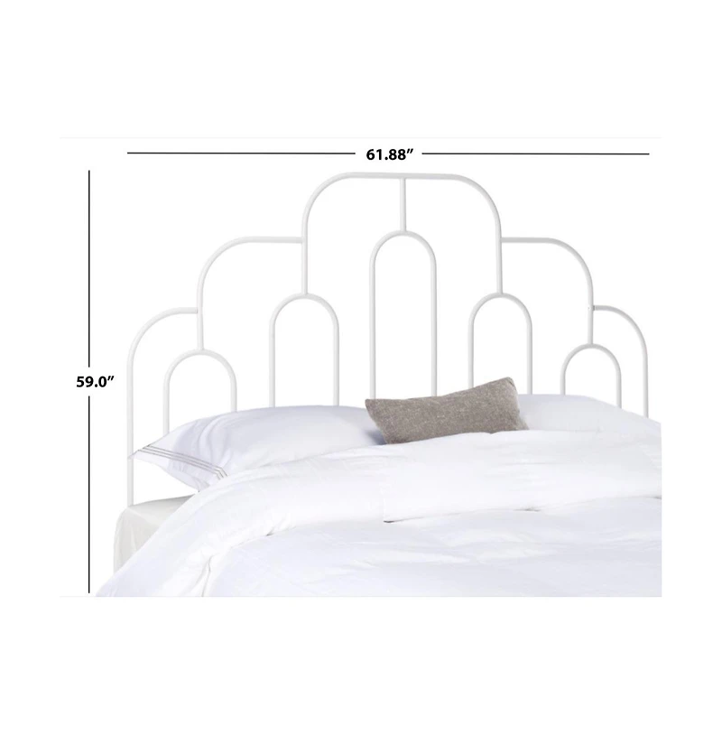 Paloma Metal Retro Queen Headboard