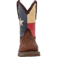 Durango Men's Workin' Rebel Texas Flag Steel Toe Work Boot