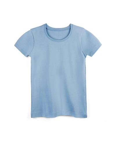 Mightly Girls Fair Trade Organic Cotton Ribbed Scoop Neck Tee