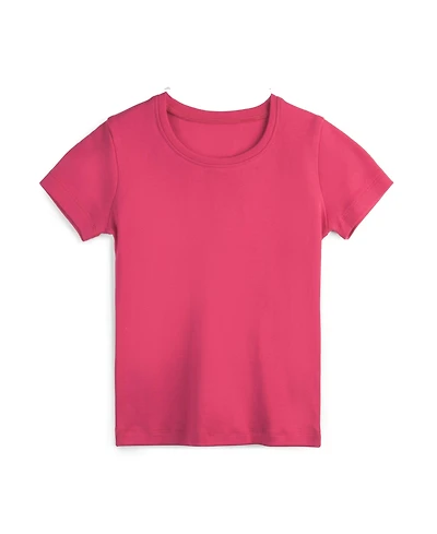 Mightly Girls Fair Trade Organic Cotton Ribbed Scoop Neck Tee