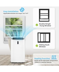 14000 Btu(Ashrae) Portable Air Conditioner with App and WiFi Control