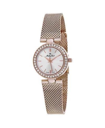 Mathey Tissot Women's Fleury Xv Silver Dial Watch - F003PI