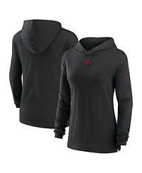 Nike Women's Black Arizona Cardinals Sideline Performance Long Sleeve Hoodie T-Shirt