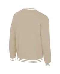 Stadium Essentials Men's and Women's Tan Indiana Fever Club Level Chenille Pullover Sweatshirt