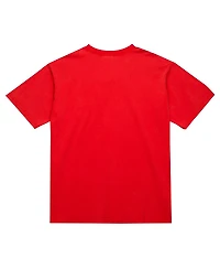 Mitchell & Ness Men's Red Georgia Bulldogs Big Tall Fade Away Premium T-Shirt