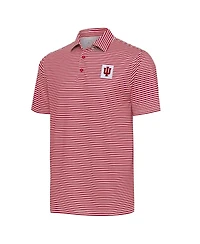 Antigua Men's Crimson Indiana Hoosiers Skills Polo Shirt