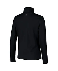 Under Armour Women's Black Cincinnati Bearcats Sweat-Wicking Soft Motion Full-Zip Jacket