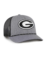 '47 Brand Men's Gray Georgia Bulldogs Carbon Rope Adjustable Hat