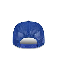 New Era Men's Blue Philadelphia 76ers Victory Grove Circle Patch 9SEVENTY Adjustable Hat