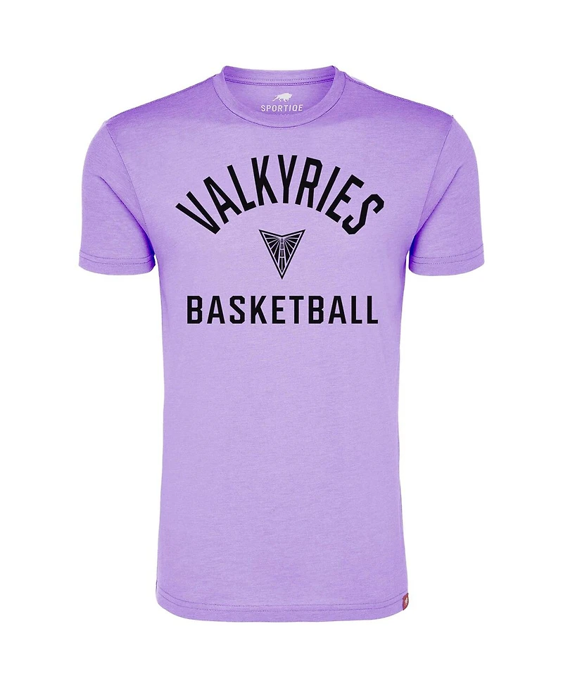 Sportiqe Men's and Women's Violet Golden State Valkyries Super-Soft Comfy Tri-Blend T-Shirt