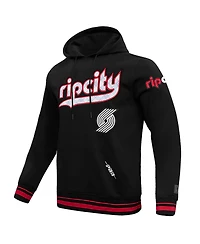 Pro Standard Men's Black Portland Trail Blazers 2024/25 City Edition Pullover Hoodie